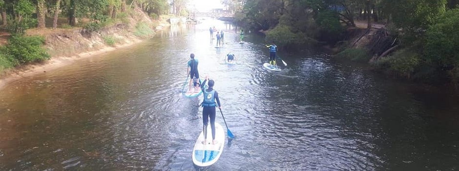 courant de soustons en paddle